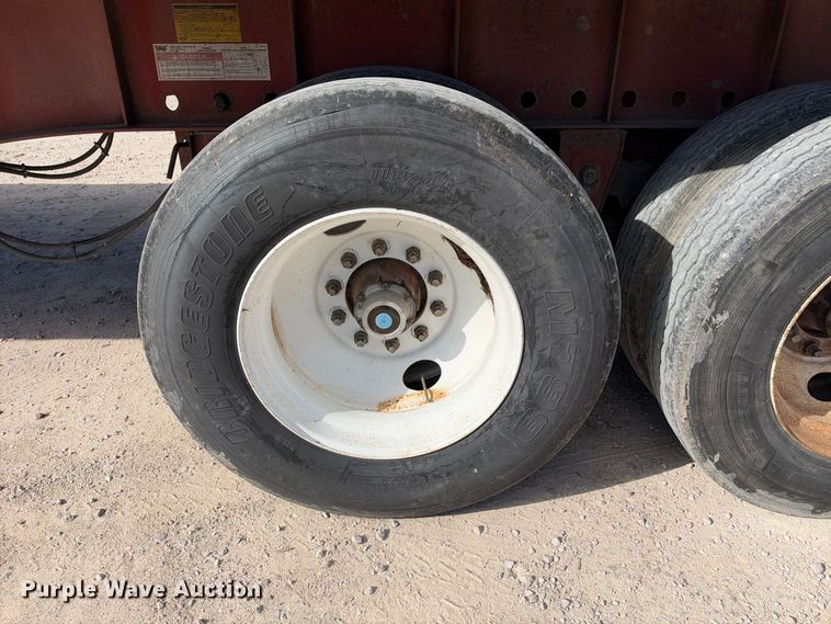 image for item FB8379 1997 Lufkin RM-ST flatbed trailer