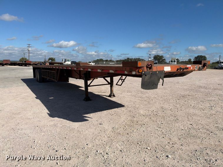 image for item FB8380 1998 Lufkin RM-ST flatbed trailer