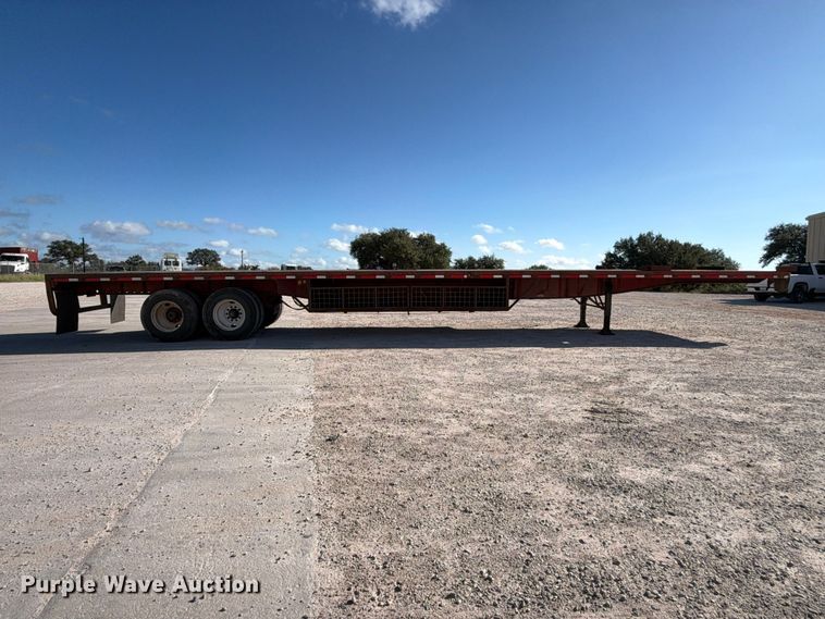 image for item FB8380 1998 Lufkin RM-ST flatbed trailer