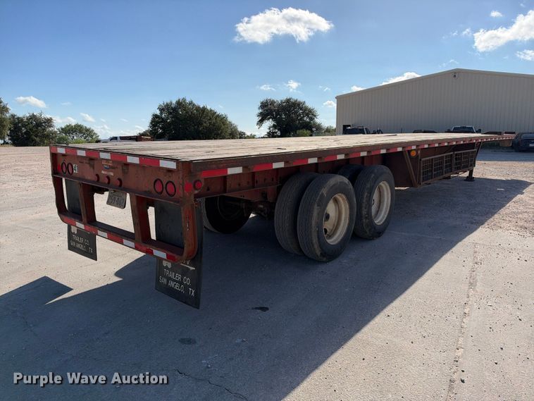 image for item FB8380 1998 Lufkin RM-ST flatbed trailer