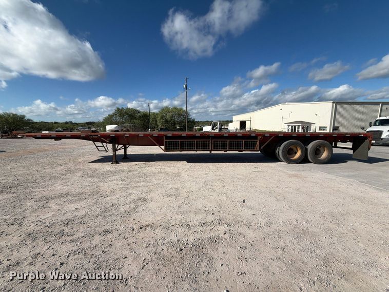 image for item FB8380 1998 Lufkin RM-ST flatbed trailer