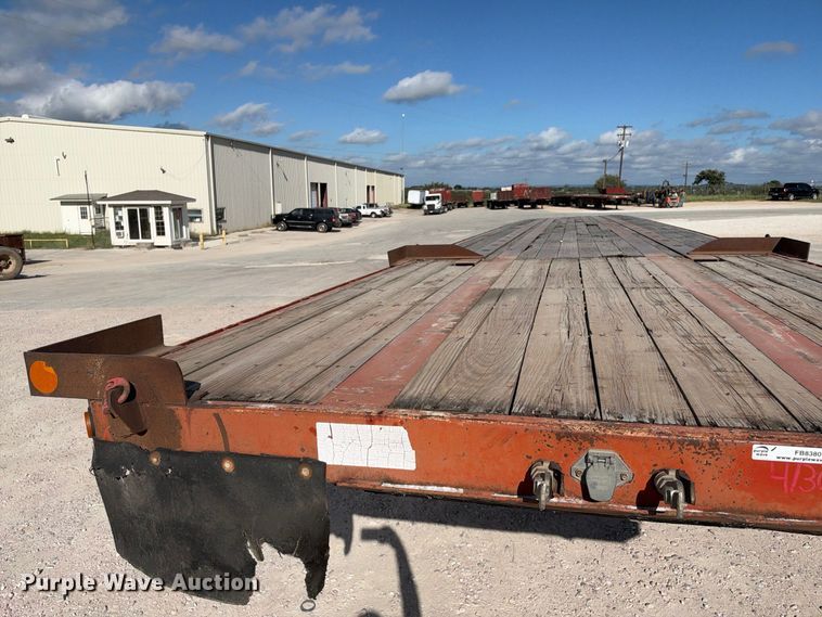 image for item FB8380 1998 Lufkin RM-ST flatbed trailer