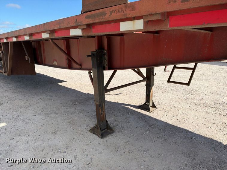 image for item FB8380 1998 Lufkin RM-ST flatbed trailer