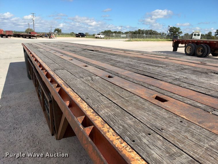image for item FB8380 1998 Lufkin RM-ST flatbed trailer