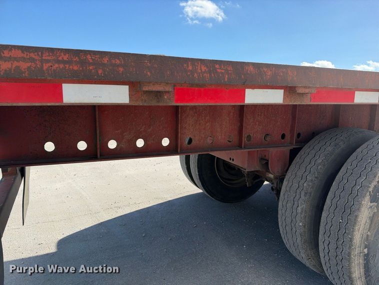 image for item FB8380 1998 Lufkin RM-ST flatbed trailer