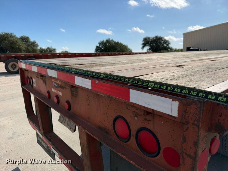 image for item FB8380 1998 Lufkin RM-ST flatbed trailer