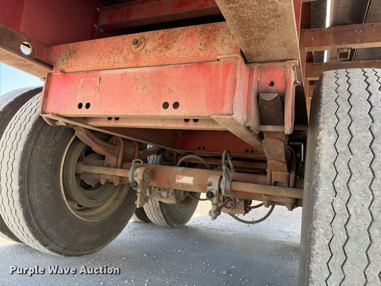 image for item FB8380 1998 Lufkin RM-ST flatbed trailer