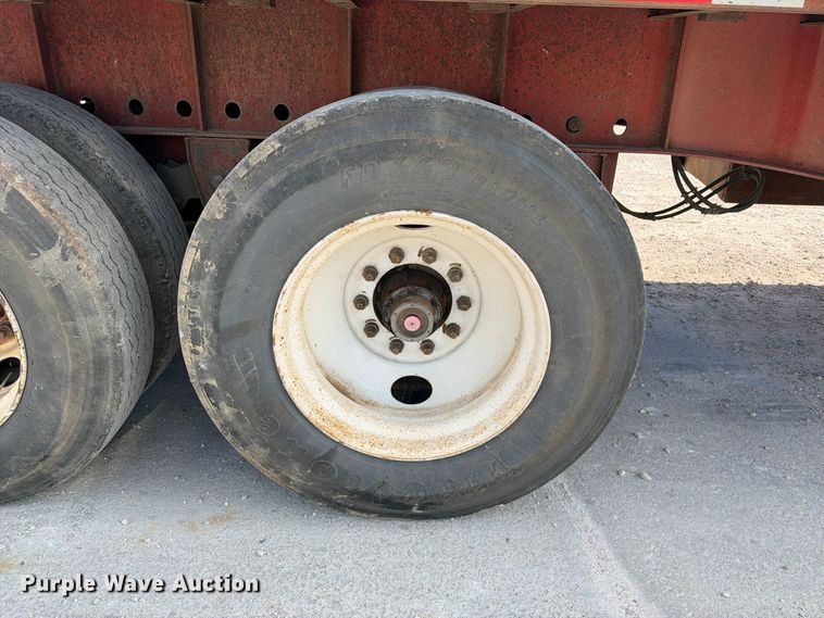 image for item FB8380 1998 Lufkin RM-ST flatbed trailer