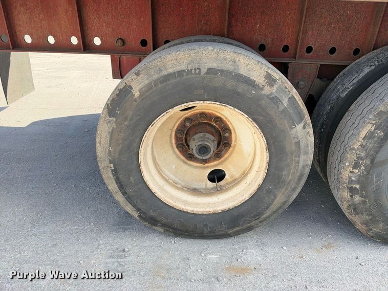 image for item FB8380 1998 Lufkin RM-ST flatbed trailer