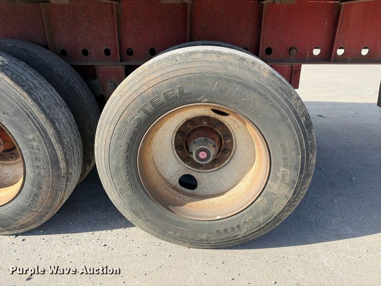 image for item FB8380 1998 Lufkin RM-ST flatbed trailer
