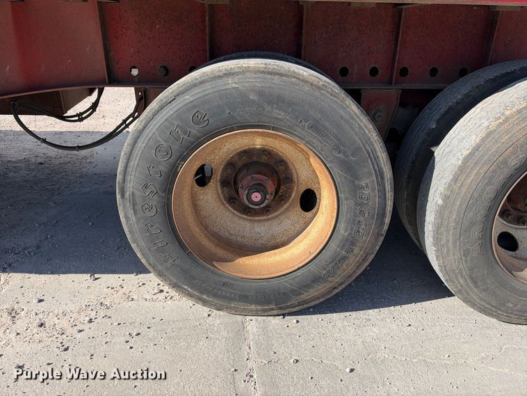 image for item FB8380 1998 Lufkin RM-ST flatbed trailer