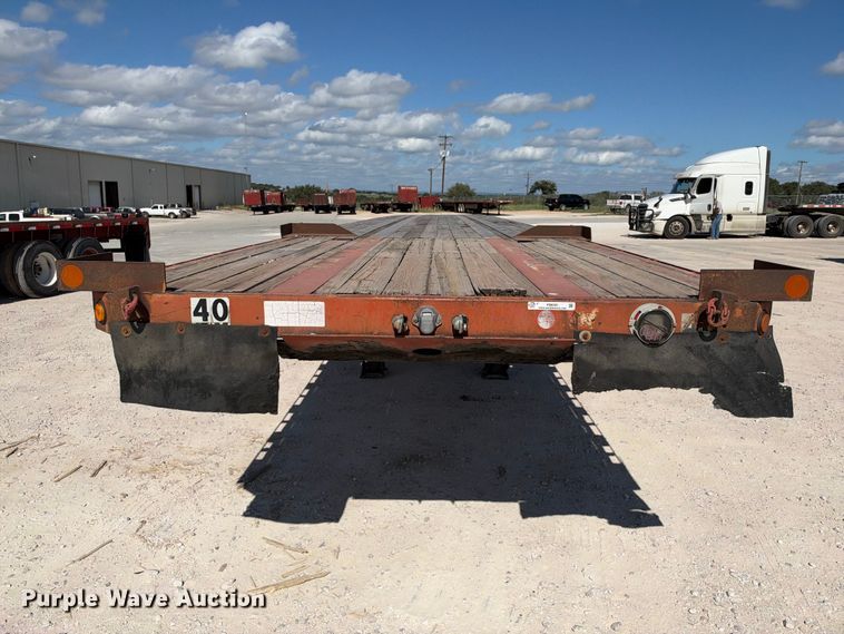 image for item FB8381 1998 Lufkin RM-ST flatbed trailer