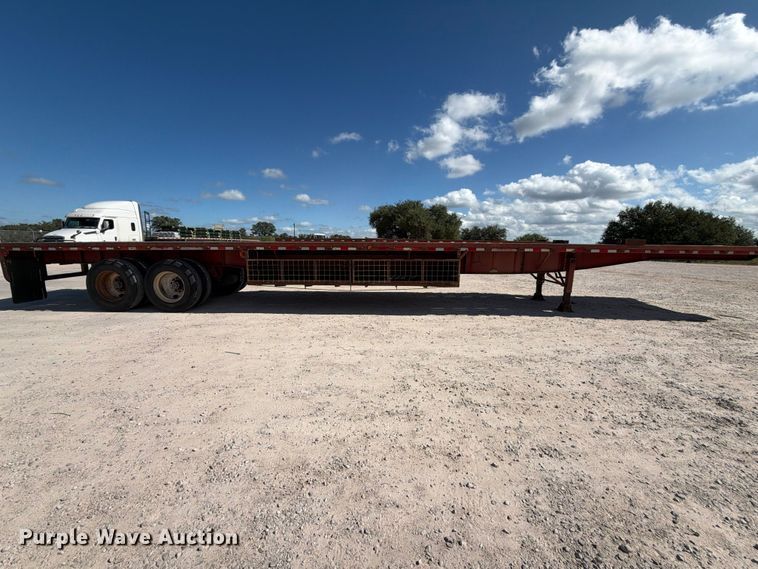 image for item FB8381 1998 Lufkin RM-ST flatbed trailer