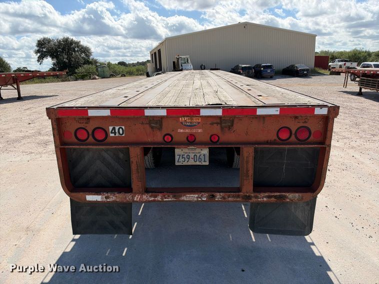 image for item FB8381 1998 Lufkin RM-ST flatbed trailer