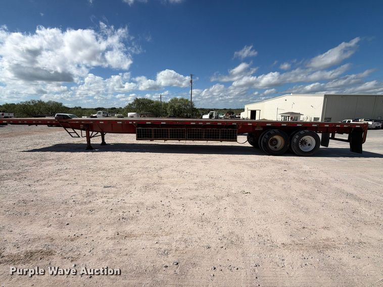 image for item FB8381 1998 Lufkin RM-ST flatbed trailer