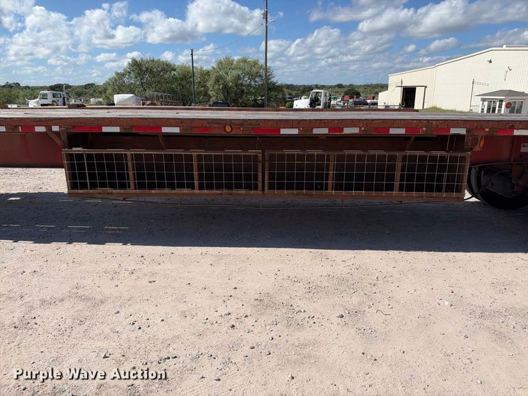 image for item FB8381 1998 Lufkin RM-ST flatbed trailer