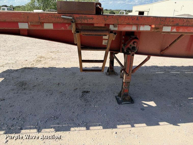 image for item FB8381 1998 Lufkin RM-ST flatbed trailer
