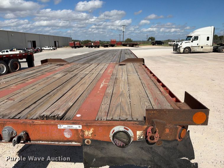 image for item FB8381 1998 Lufkin RM-ST flatbed trailer