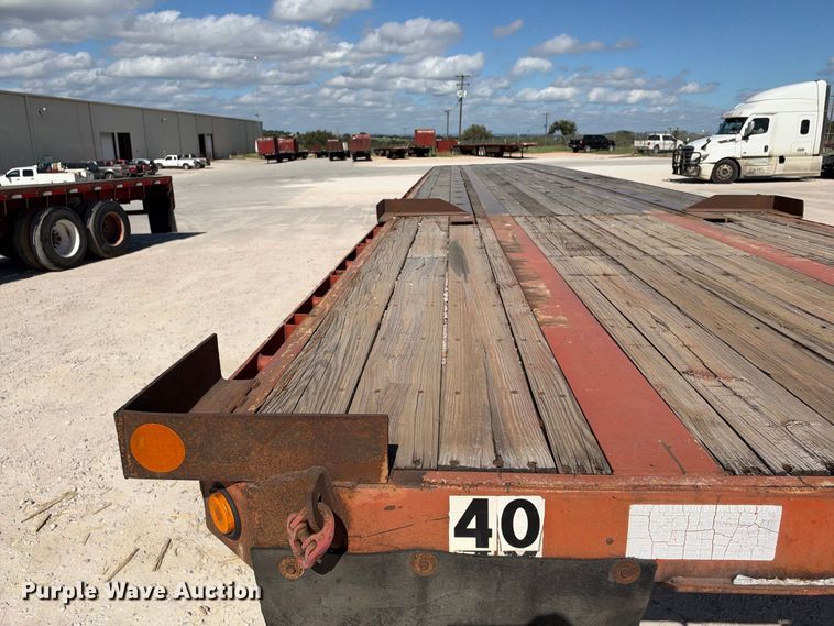 image for item FB8381 1998 Lufkin RM-ST flatbed trailer