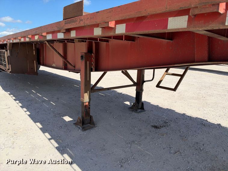 image for item FB8381 1998 Lufkin RM-ST flatbed trailer