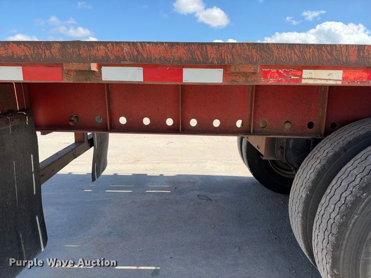 image for item FB8381 1998 Lufkin RM-ST flatbed trailer