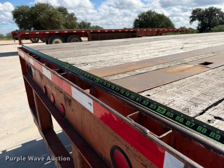 image for item FB8381 1998 Lufkin RM-ST flatbed trailer