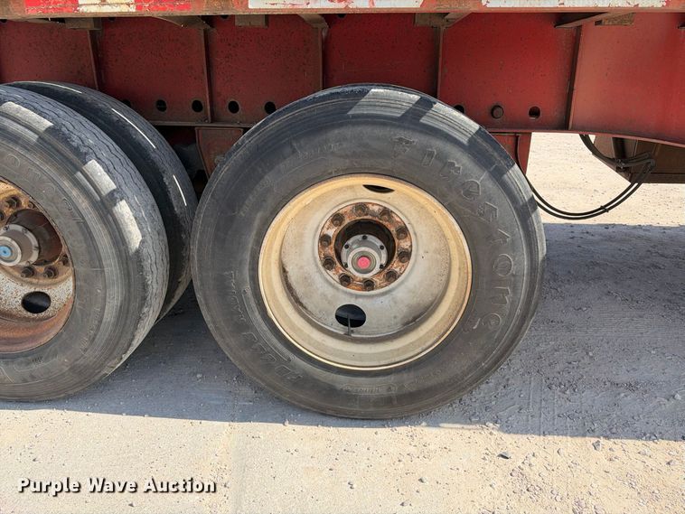 image for item FB8381 1998 Lufkin RM-ST flatbed trailer