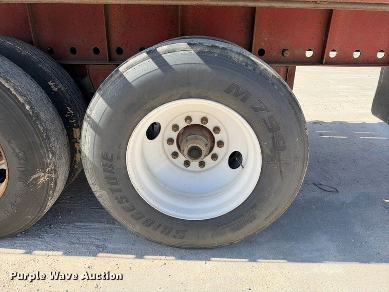 image for item FB8381 1998 Lufkin RM-ST flatbed trailer