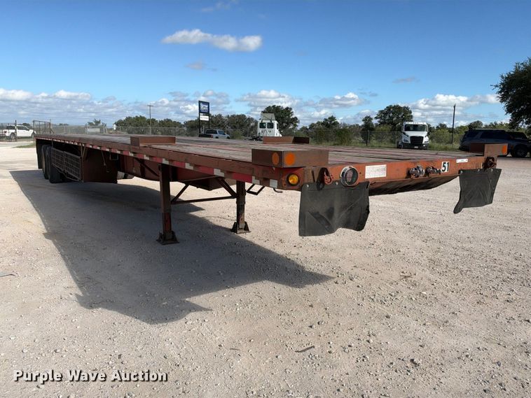 image for item FB8382 1998 Lufkin RM-ST flatbed trailer