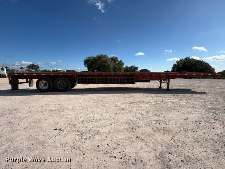 image for item FB8382 1998 Lufkin RM-ST flatbed trailer
