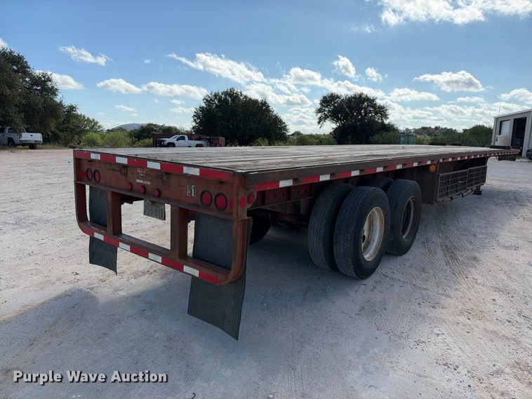 image for item FB8382 1998 Lufkin RM-ST flatbed trailer