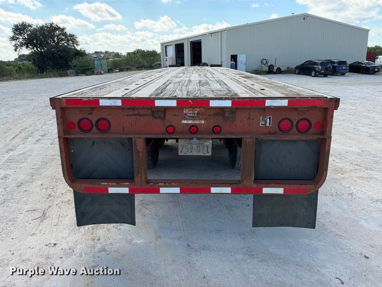 image for item FB8382 1998 Lufkin RM-ST flatbed trailer