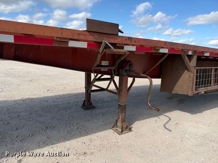 image for item FB8382 1998 Lufkin RM-ST flatbed trailer