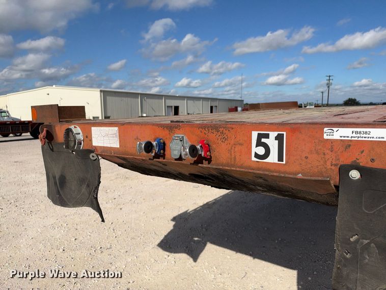 image for item FB8382 1998 Lufkin RM-ST flatbed trailer