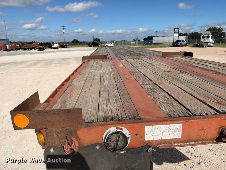 image for item FB8382 1998 Lufkin RM-ST flatbed trailer