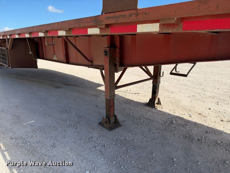 image for item FB8382 1998 Lufkin RM-ST flatbed trailer