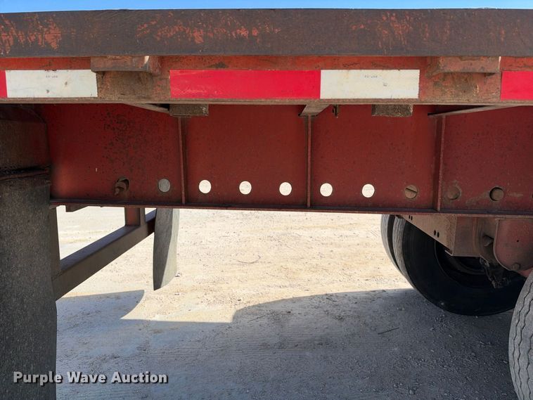 image for item FB8382 1998 Lufkin RM-ST flatbed trailer