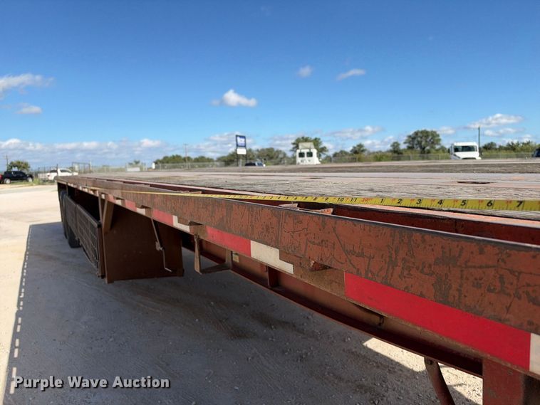 image for item FB8382 1998 Lufkin RM-ST flatbed trailer