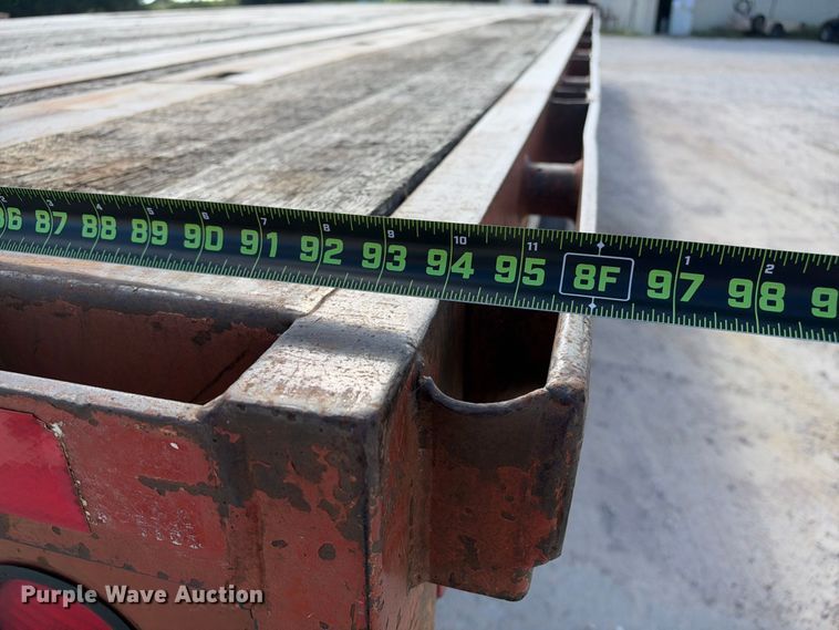 image for item FB8382 1998 Lufkin RM-ST flatbed trailer