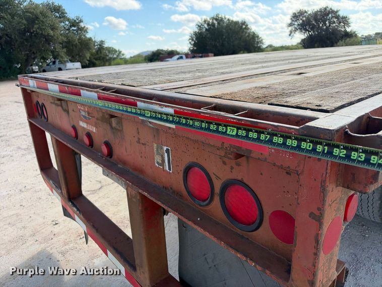 image for item FB8382 1998 Lufkin RM-ST flatbed trailer
