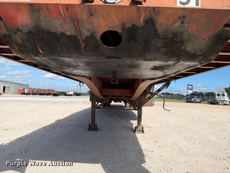 image for item FB8382 1998 Lufkin RM-ST flatbed trailer