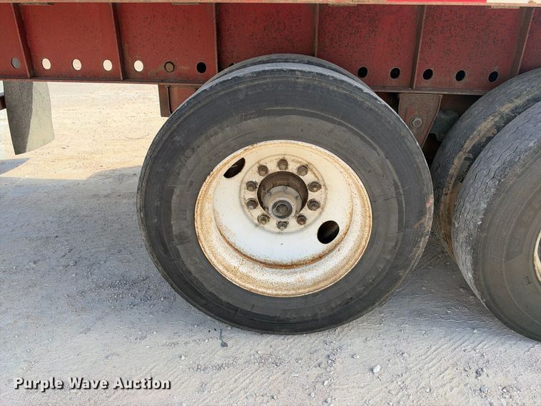 image for item FB8382 1998 Lufkin RM-ST flatbed trailer