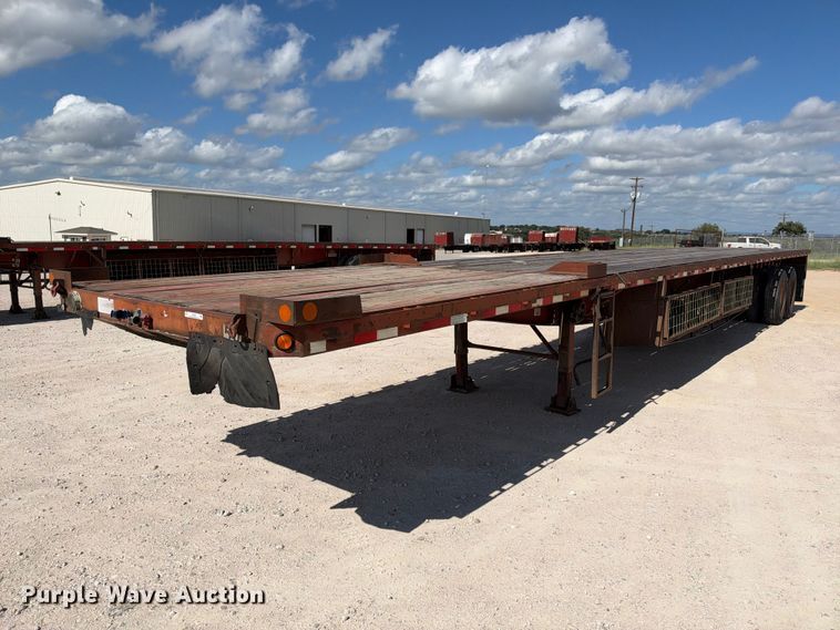image for item FB8383 1998 Lufkin RM-ST flatbed trailer