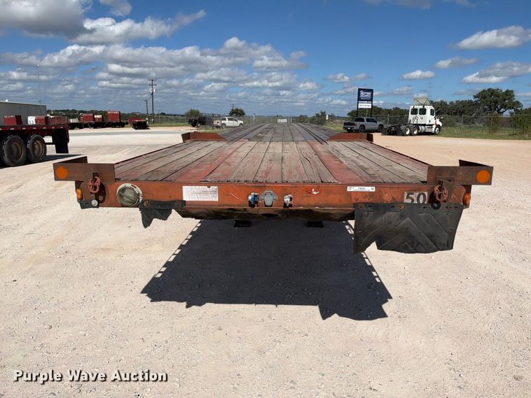 image for item FB8383 1998 Lufkin RM-ST flatbed trailer