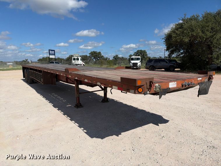 image for item FB8383 1998 Lufkin RM-ST flatbed trailer