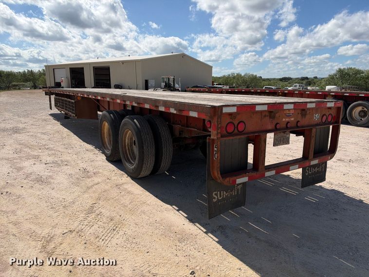 image for item FB8383 1998 Lufkin RM-ST flatbed trailer