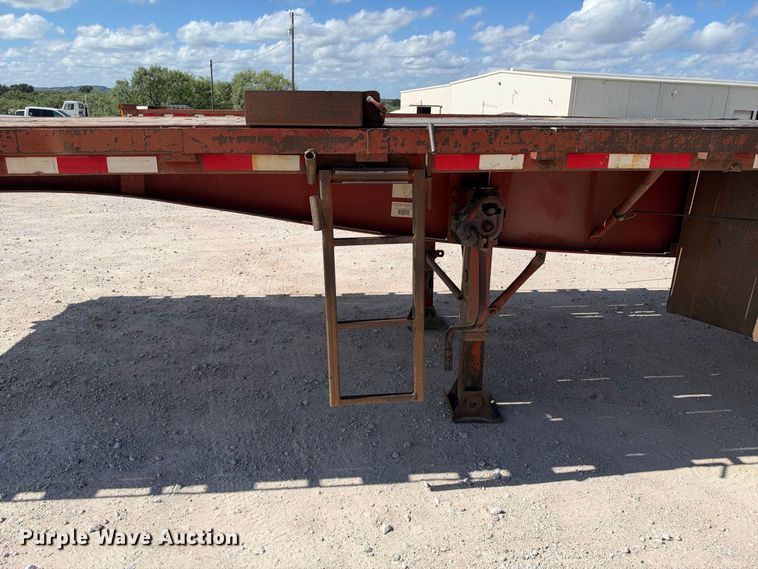 image for item FB8383 1998 Lufkin RM-ST flatbed trailer