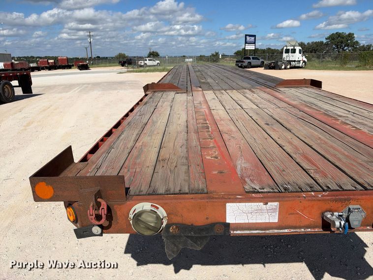 image for item FB8383 1998 Lufkin RM-ST flatbed trailer