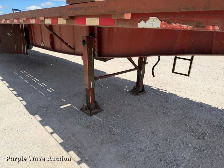 image for item FB8383 1998 Lufkin RM-ST flatbed trailer