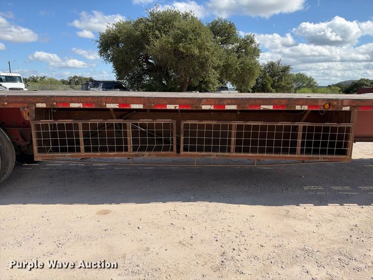 image for item FB8383 1998 Lufkin RM-ST flatbed trailer